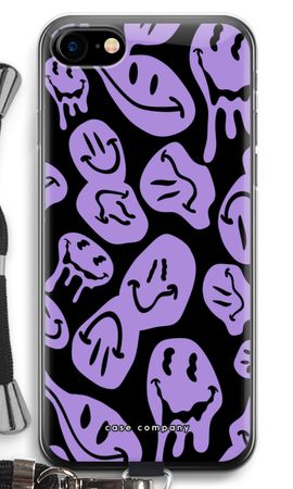 Melting Smiley - Purple