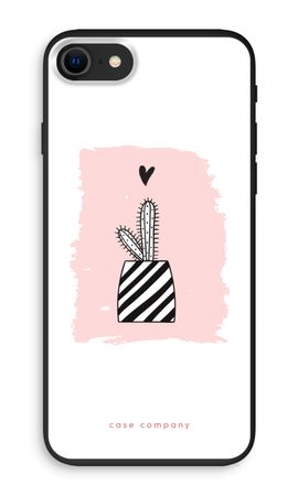 Black and white cactus