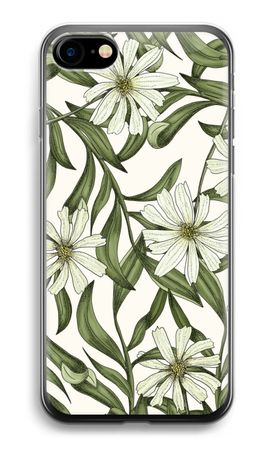 White flower pattern