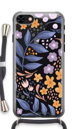 Flowers with blue leaves