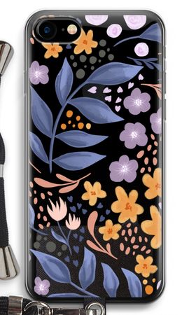 Flowers with blue leaves