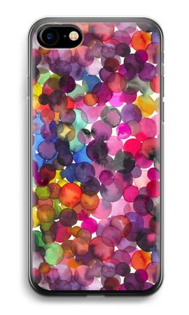 Überlappende Aquarell-Punkte