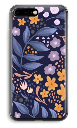 Flowers with blue leaves