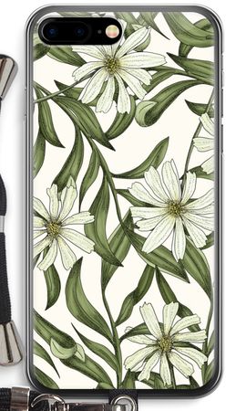 White flower pattern