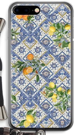 Blauwe tegels, citroenen en appelsienen - klein