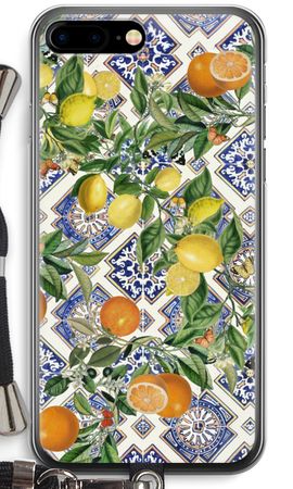 Blauwe tegels, citroenen en sinaasappels