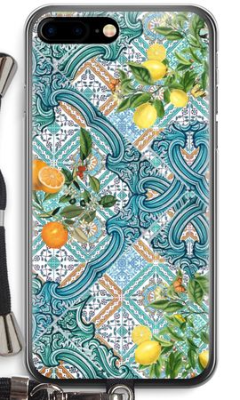 Blauwe tegels, citroenen en sinaasappels
