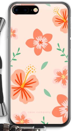 Tropical Pink Flowers