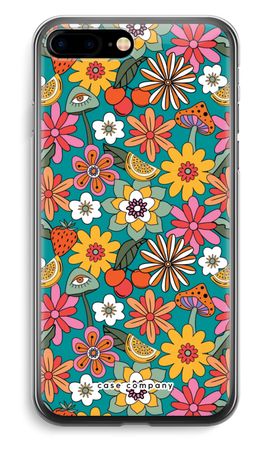 Retro Flowers N°2 - Blue