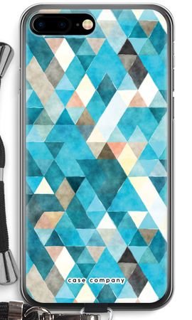 Coloured triangles blue