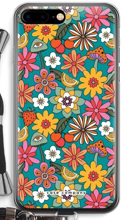 Retro Flowers N°2 - Blue