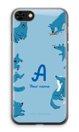 Playful Dogs Monogram