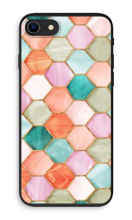 Hexagons in stained glass