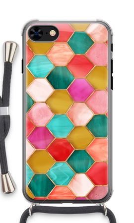 Hexagons in stained glass