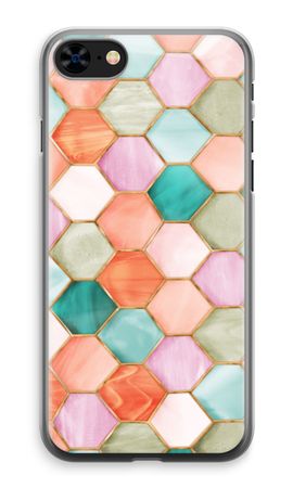 Hexagons in stained glass