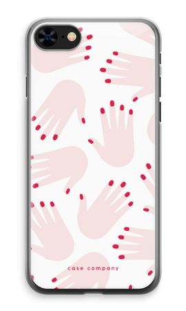 Hands pink
