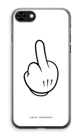 Middle finger white
