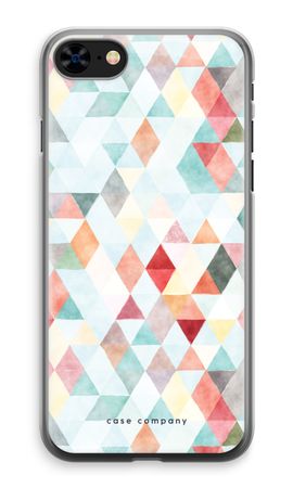 Coloured triangles pastel