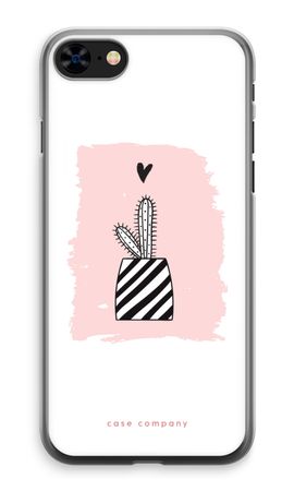 Black and white cactus