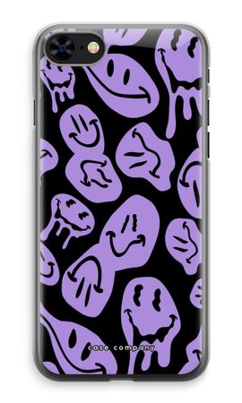 Melting Smiley - Purple