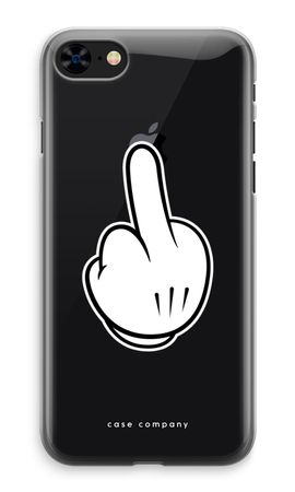 Middle finger white