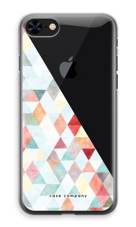 Coloured triangles pastel