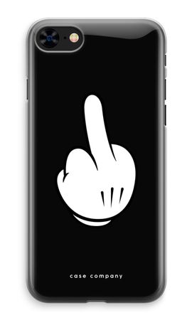 Middle finger black