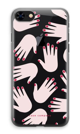 Hands pink