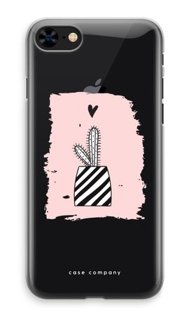 Black and white cactus