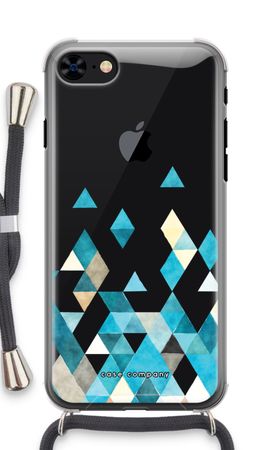 Coloured triangles blue