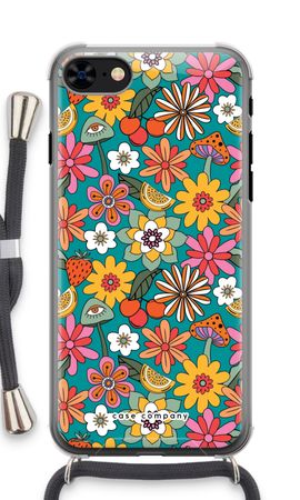 Retro Flowers N°2 - Blue