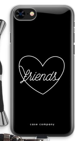 Friends heart black