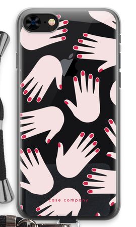 Hands pink
