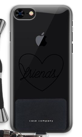 Friends heart black