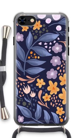 Flowers with blue leaves