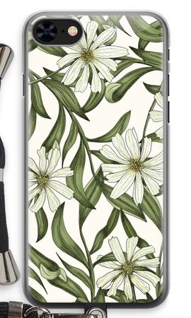 White flower pattern