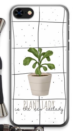 Houseplant on windowpane