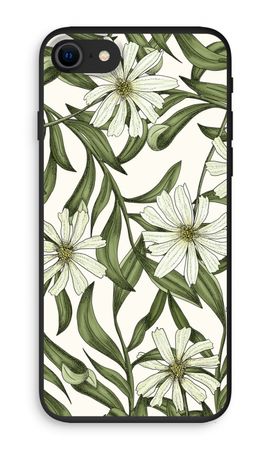 White flower pattern