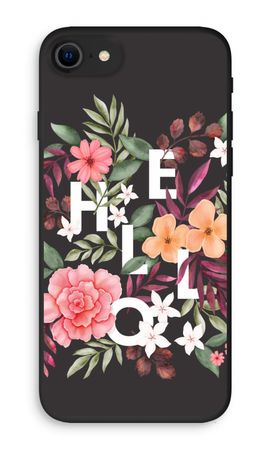 Hello in flowers