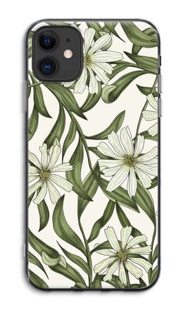 White flower pattern