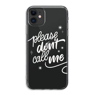 Don't call