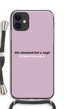 Ik ben trots op u