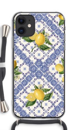 Blue tiles and lemons