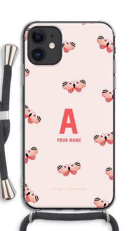 Rosy Butterflies Monogram