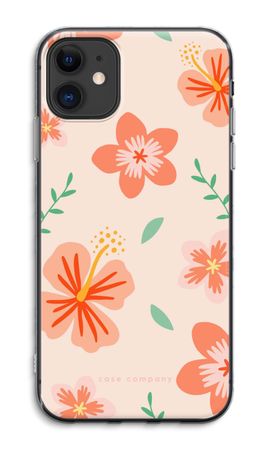 Tropical Pink Flowers