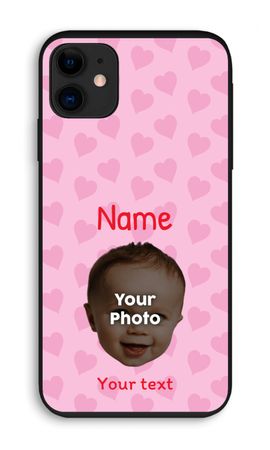 Personalized Face - Hearts N°2