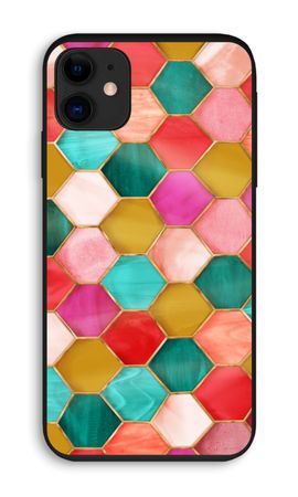 Hexagons in stained glass