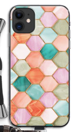 Hexagons in stained glass