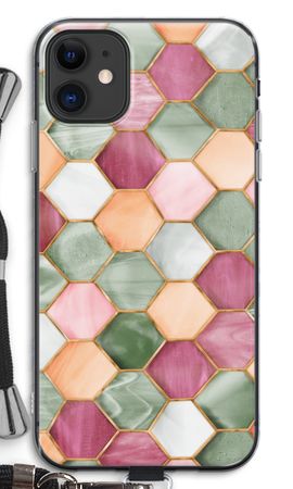 Hexagons in stained glass