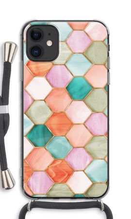 Hexagons in stained glass